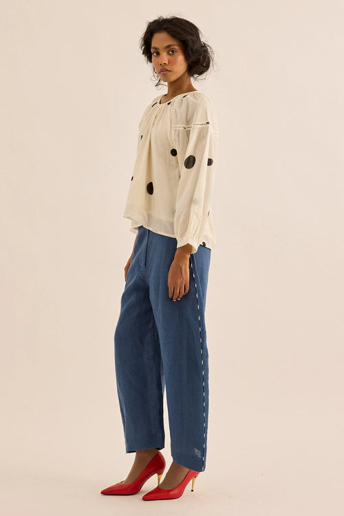 Blue Oceano Pants