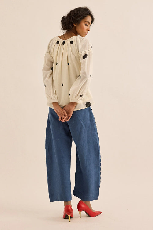 Blue Oceano Pants