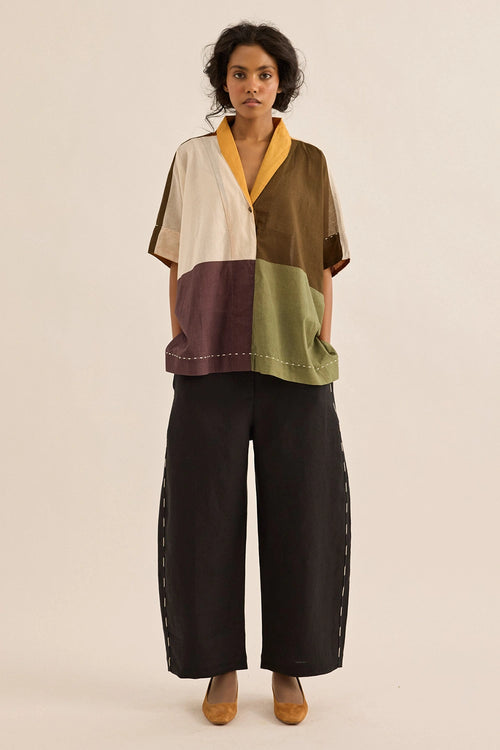 Black Kohl Pants