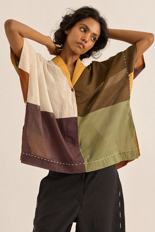 Multicolor Navara Top