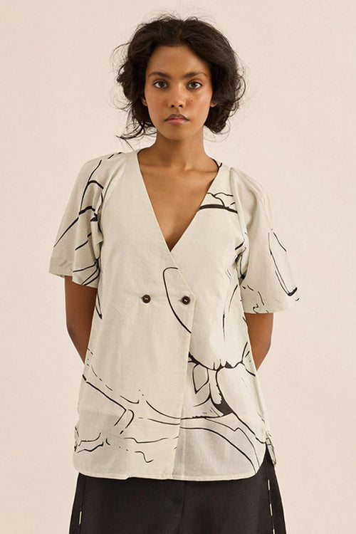 Ivory Snowbound Top