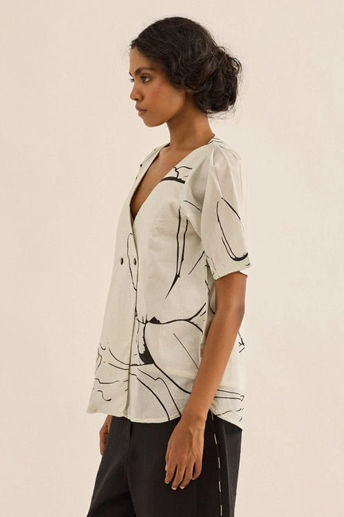Ivory Snowbound Top