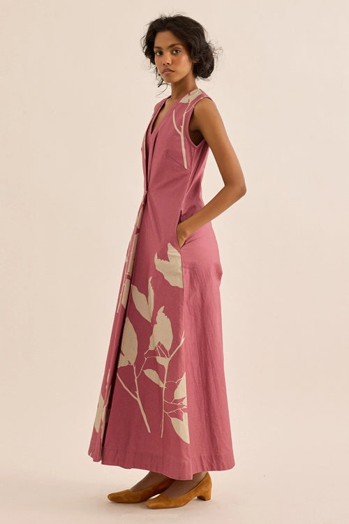 Rose Pink Dalia Jumpsuit