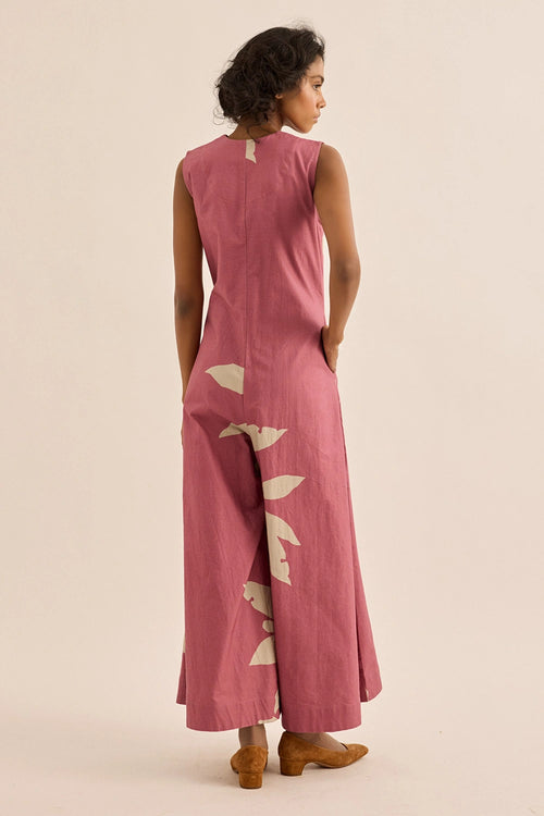 Rose Pink Dalia Jumpsuit