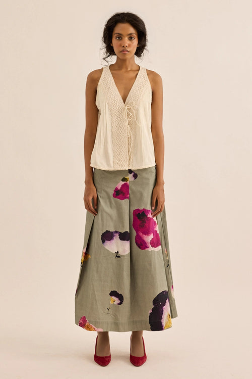 Sage Green Moon Mist Skirt