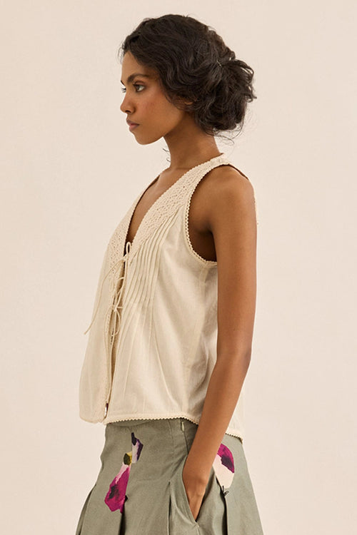 White Thistle Top