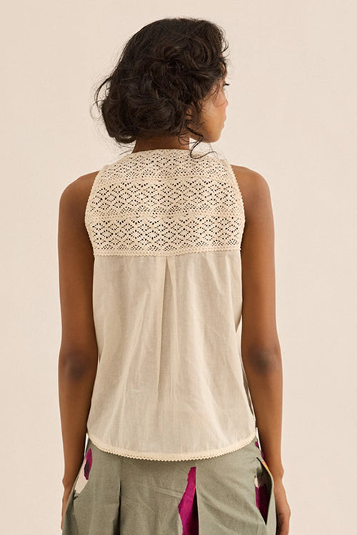 White Thistle Top