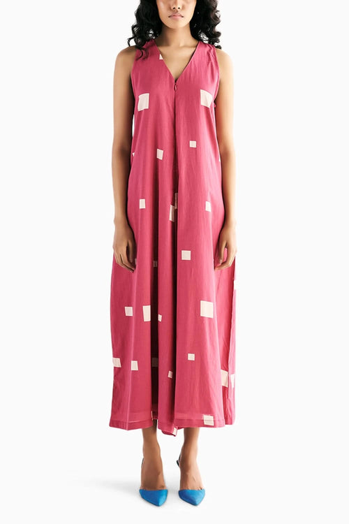 Pink Matrix Jumpsuit