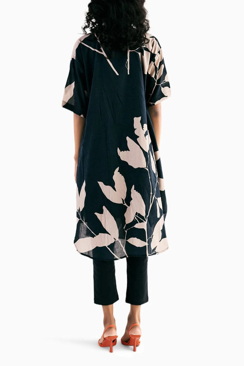 Onyx Black Kurta Set