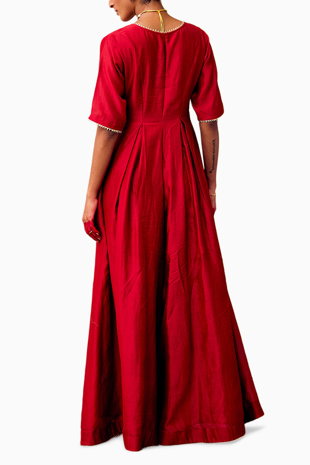 Jashn Red Jumpsuit