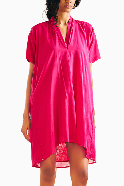 Pink Passion Midi Dress