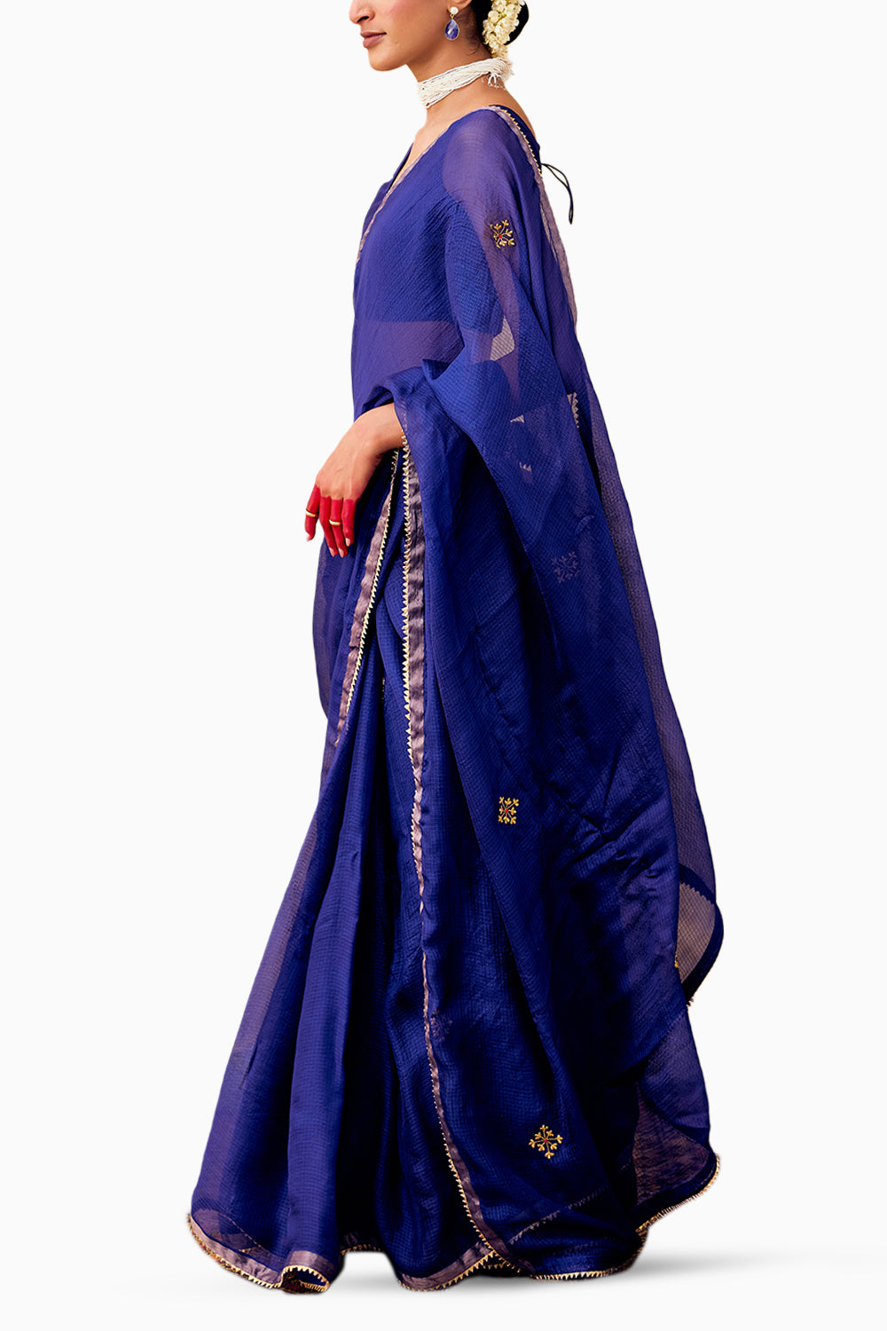 Dilruba Blue Saree