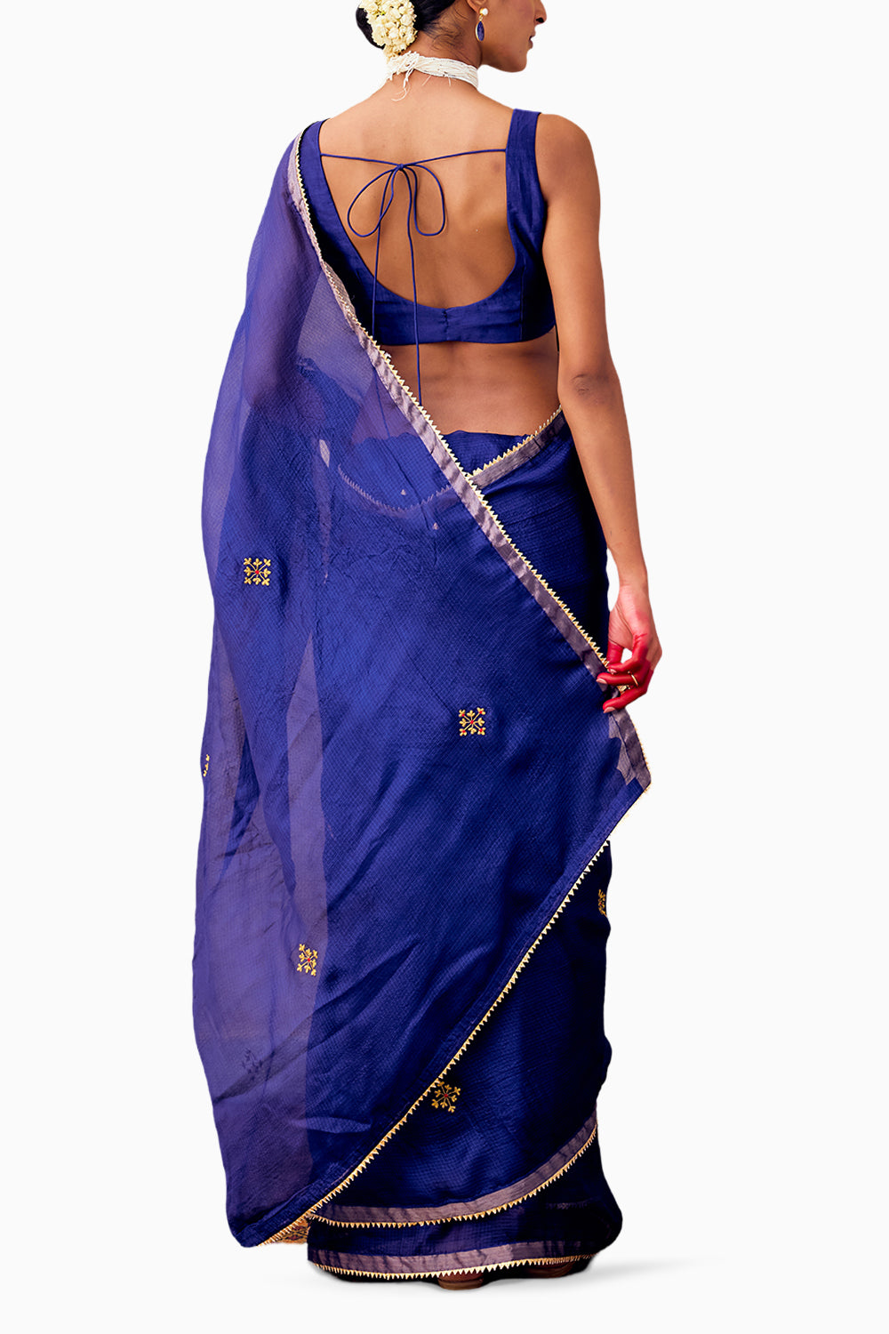 Dilruba Blue Saree