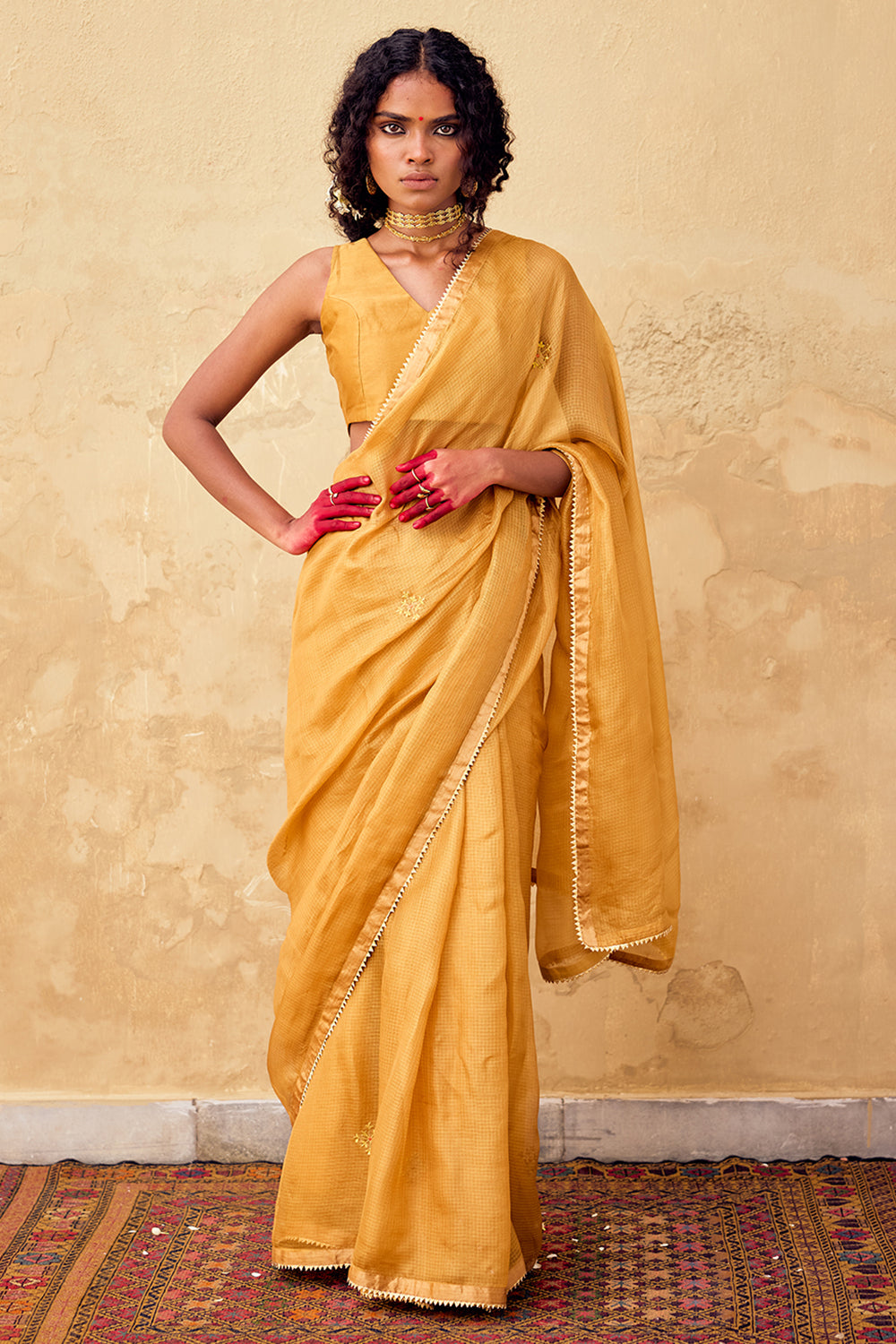 Dhoop Saree with Blouse