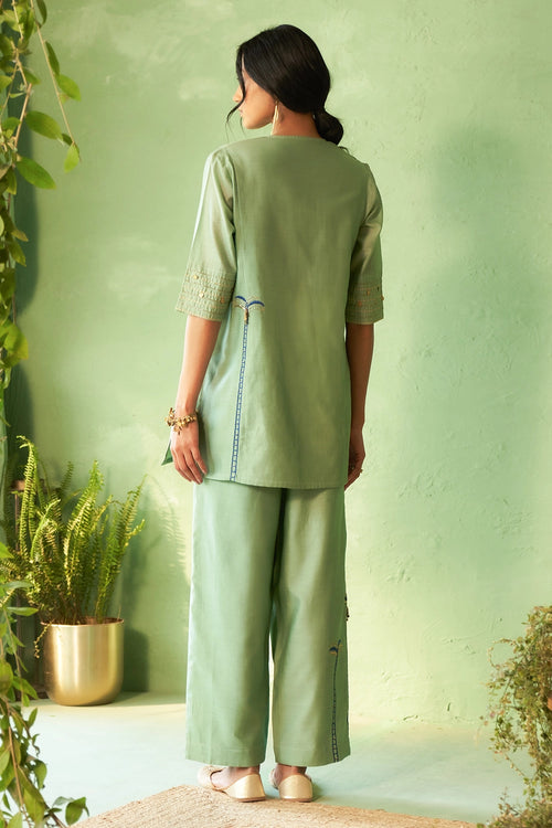 Tea Green Co-ord Set
