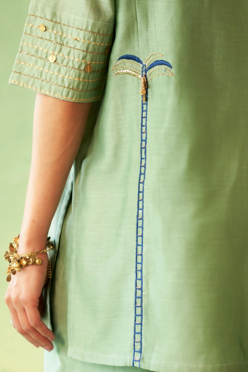 Tea Green Co-ord Set