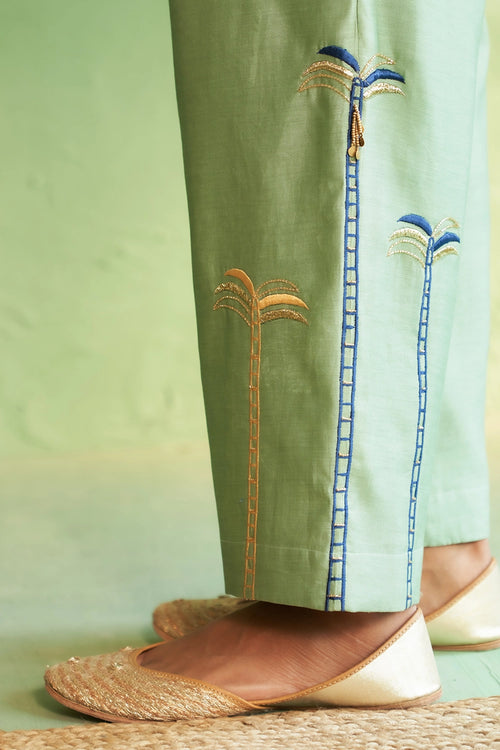 Tea Green Co-ord Set
