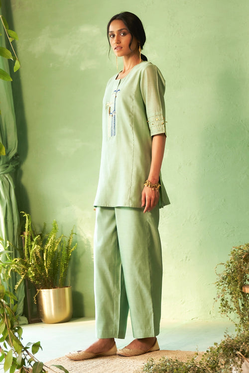 Tea Green Co-ord Set