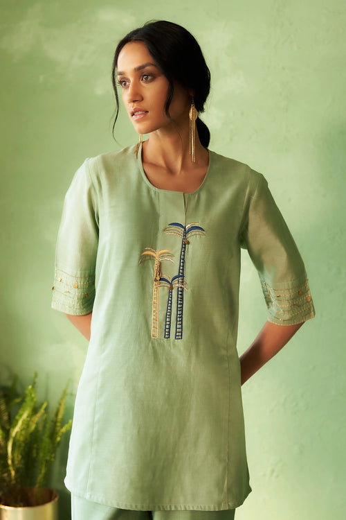 Tea Green Co-ord Set