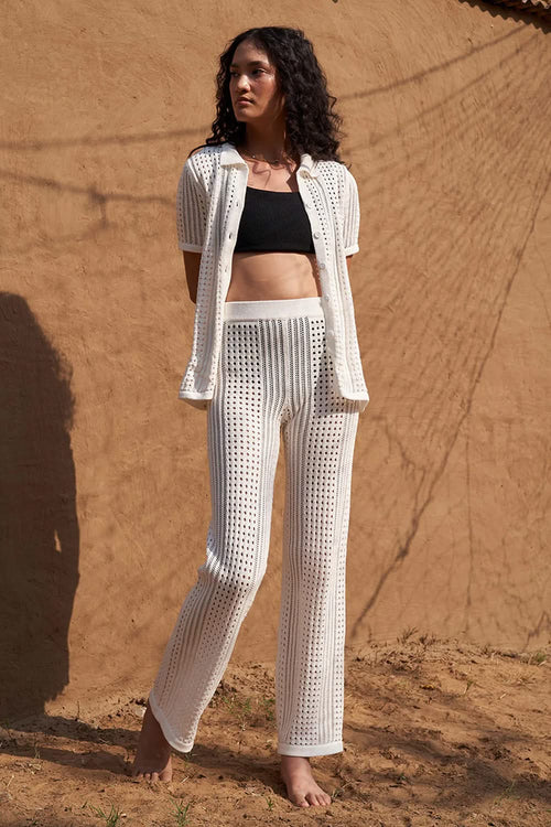 Isabella White Co-ord Set