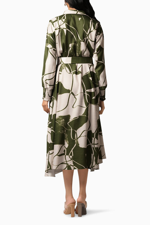 Kaee Belted Dress