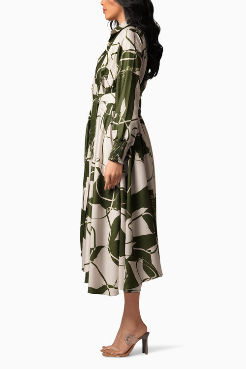 Kaee Belted Dress