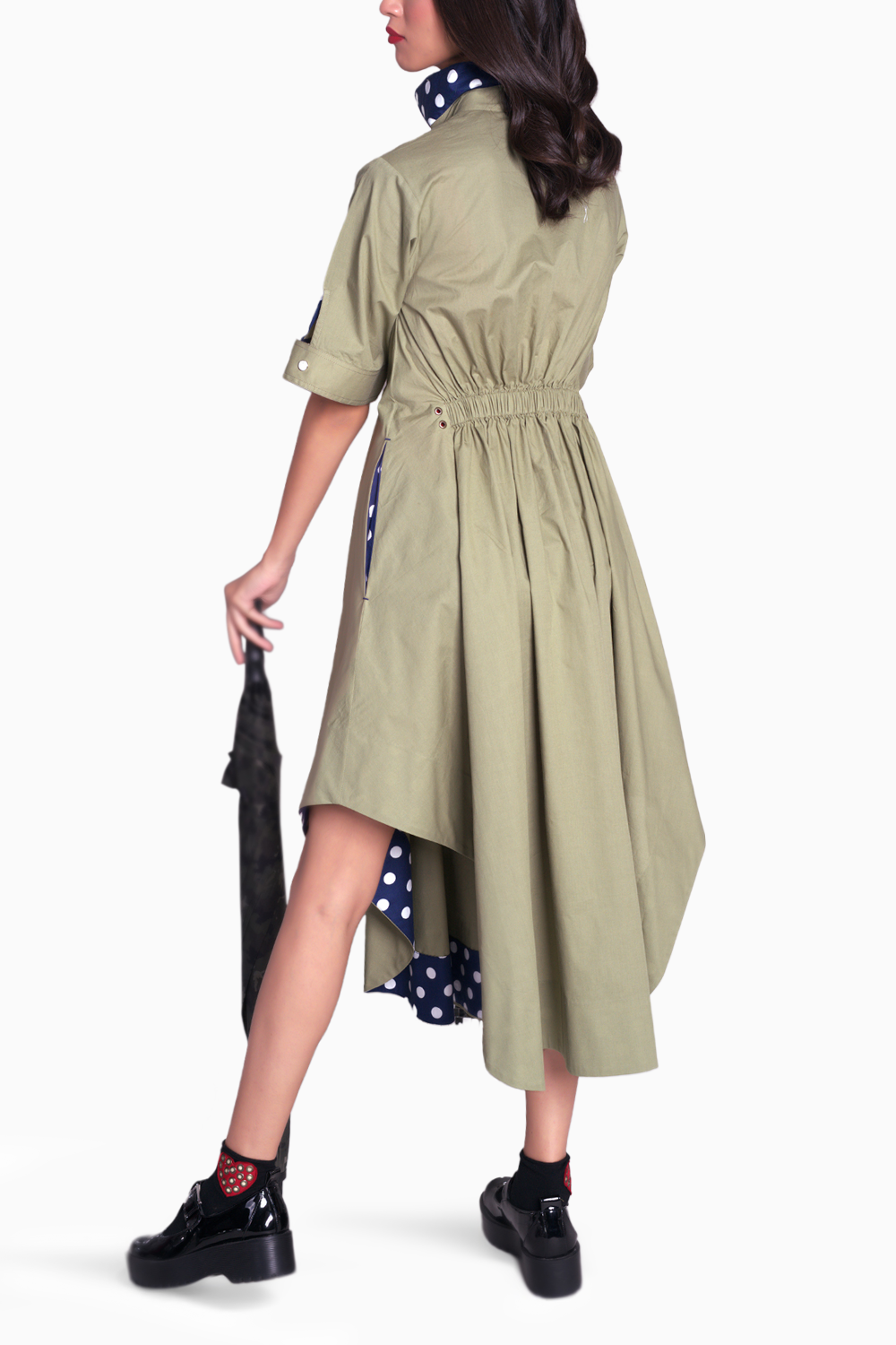 Kaf Artichoke Green Dress