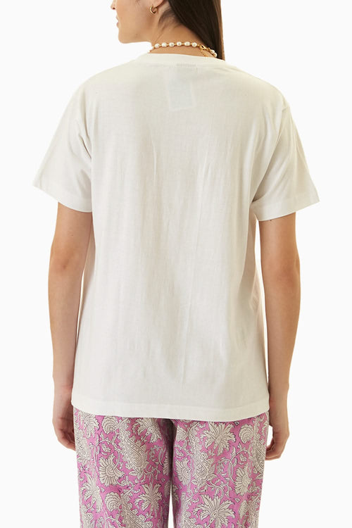 Karma Embroidered T-shirt