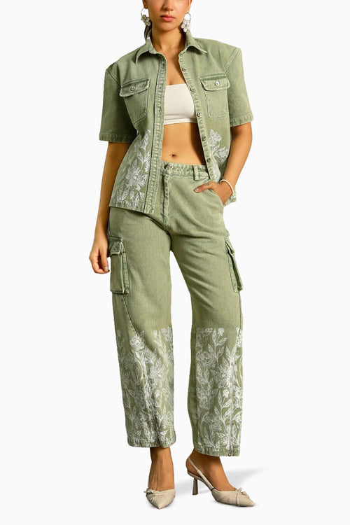 Lowis Green Co-ord Set