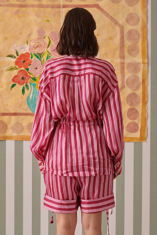 Blush Stripes Uniform Co-ord