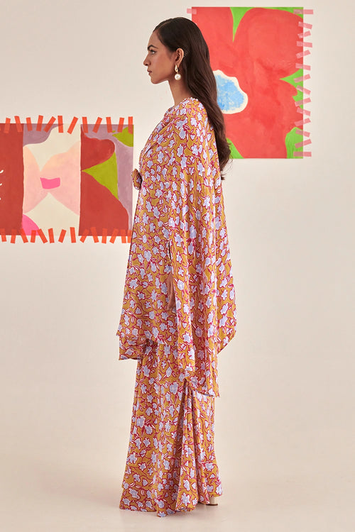 Rose Kaftan Skirt Co-ord