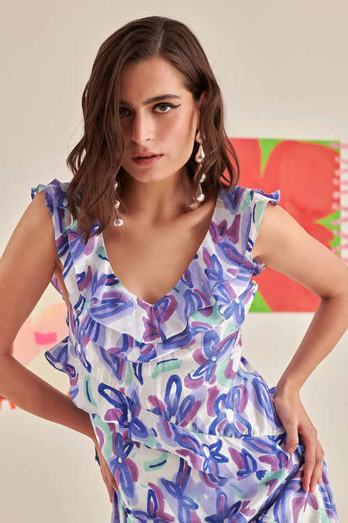 Dream Ruffled Maxi Dress