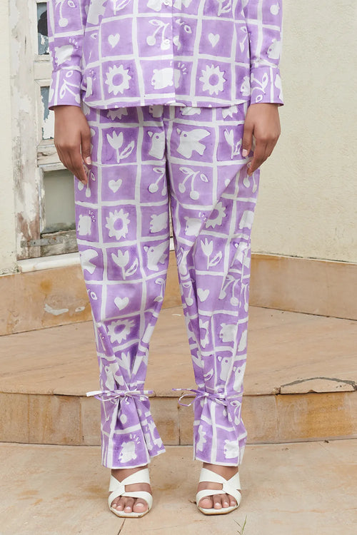 Hakuna Matata High Tea Tie Trousers