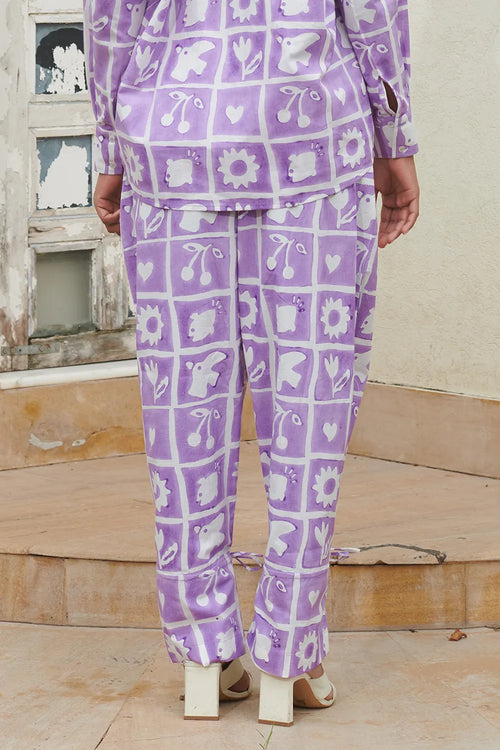 Hakuna Matata High Tea Tie Trousers