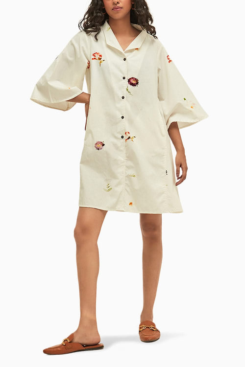Ivory Garden Dress