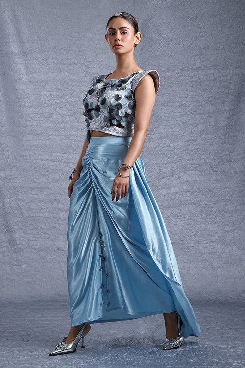 Kiran Top And Skirt Set