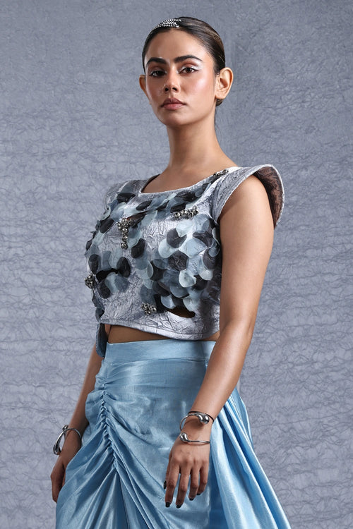 Kiran Silver Top