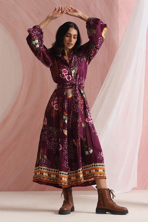 Berry Mulbrey Dress