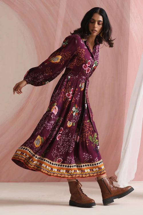 Berry Mulbrey Dress