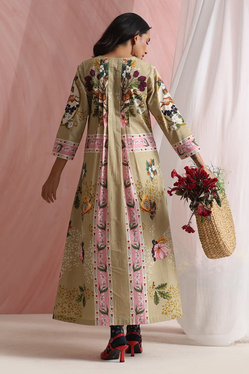 Pale Olive Doe Haven Dress