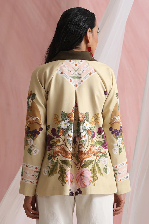 Light Beige Forest Barn Jacket