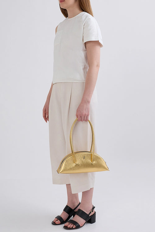 Laverne Metallic Gold Mini Bag