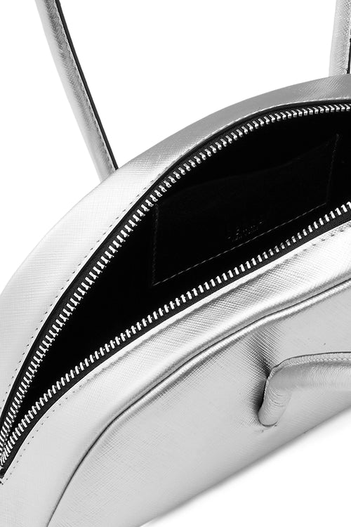 Laverne Metallic Silver Mini Bag