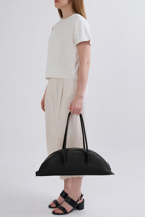 Leverne Pebble Black Bag
