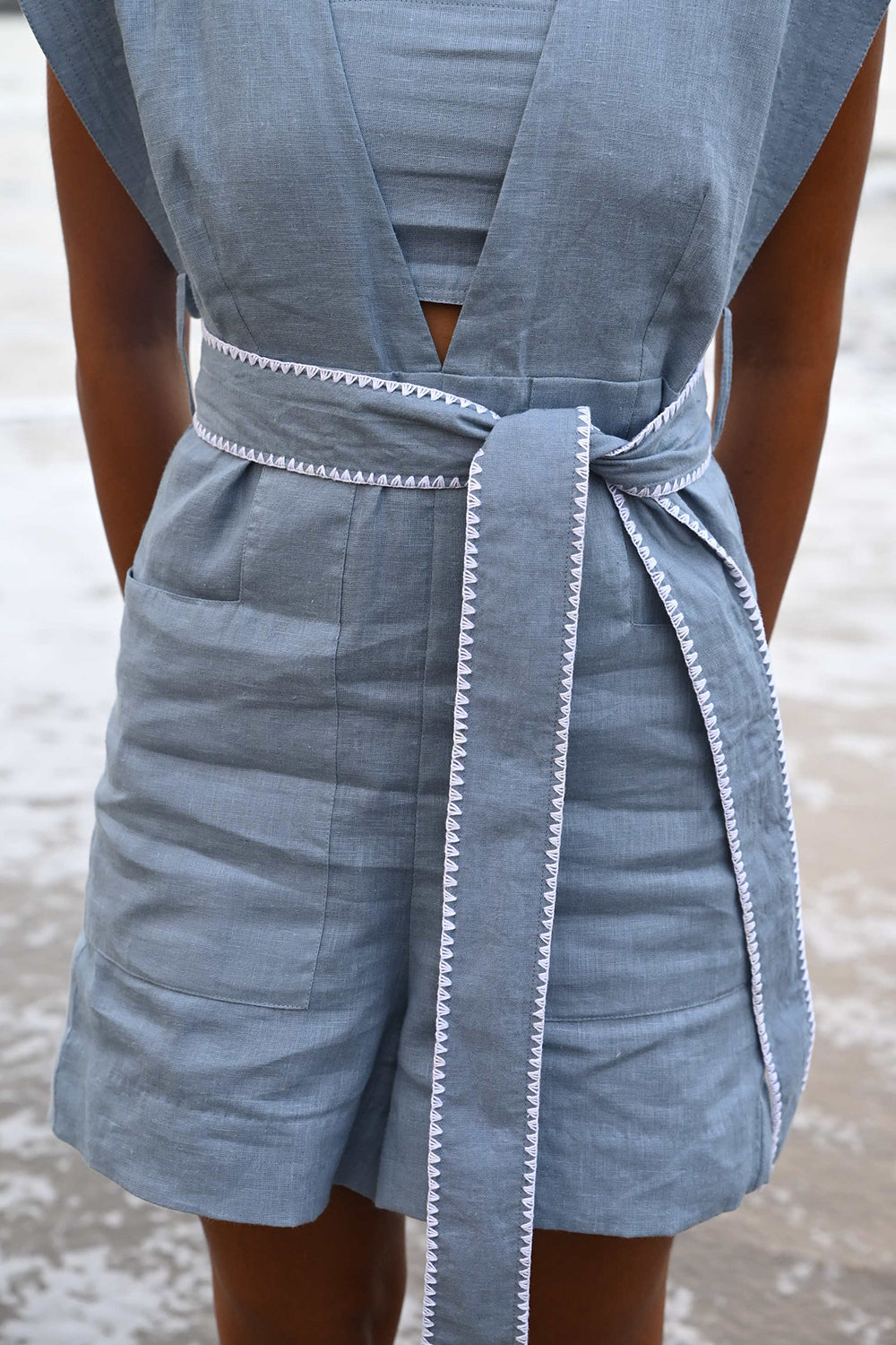 Kai Blue Playsuit