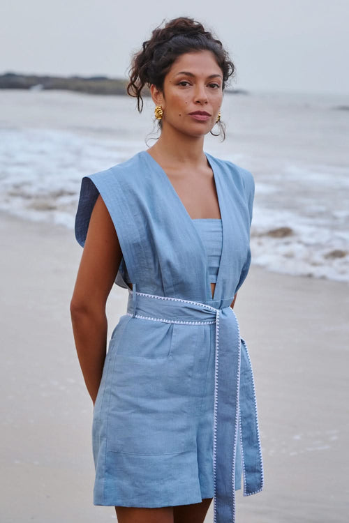 Kai Blue Playsuit