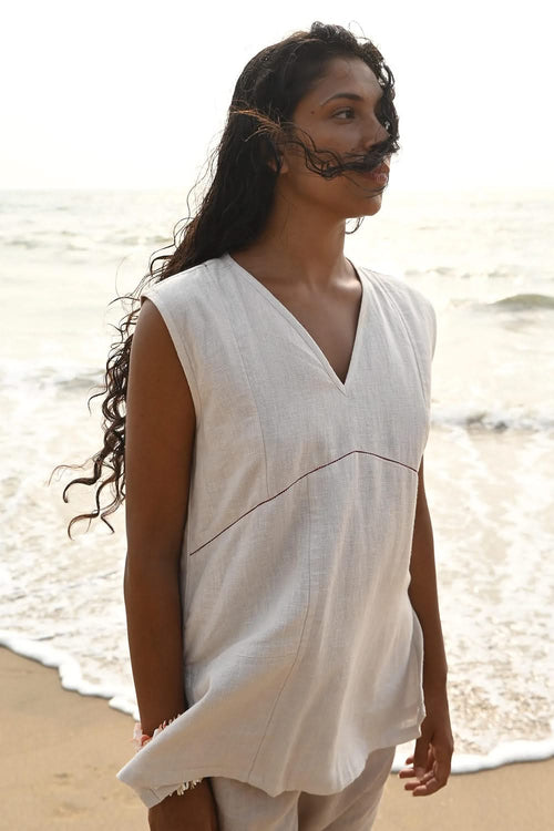 Roseline V-Neck Top