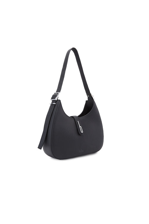 Leena Pebble Black Bag