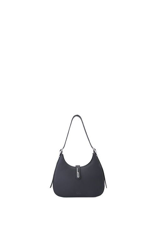 Leena Pebble Black Bag
