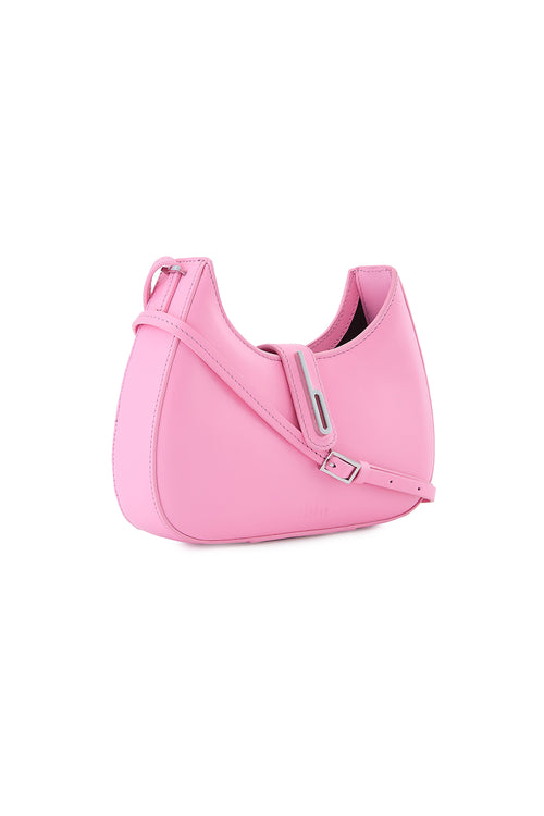 Leena Nappa Gum Pink Mini Crossbody Bag